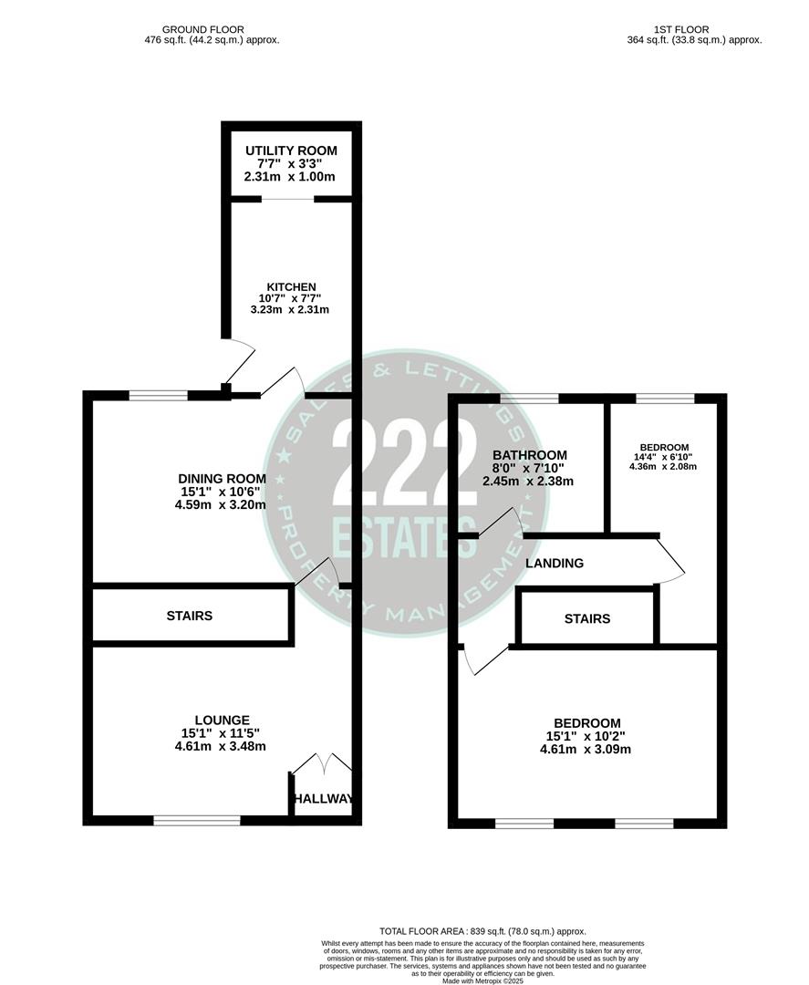 Floorplans For Lytherton Avenue, Cadishead