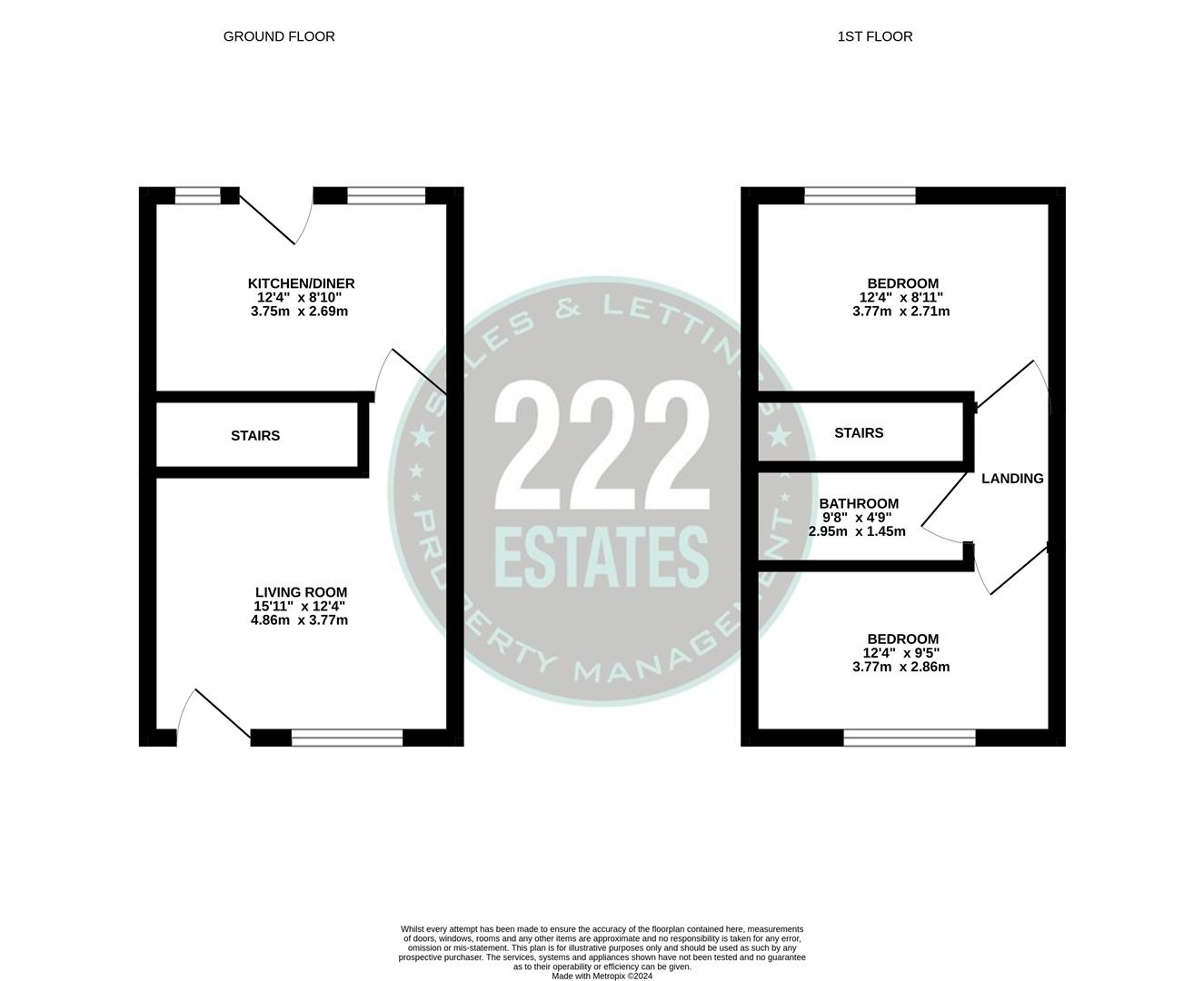 Floorplans For Tweedsmuir Close Fearnhead