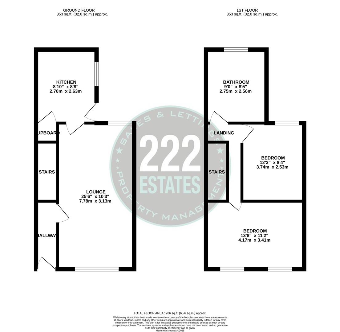 Floorplans For Alfred Street, Cadishead