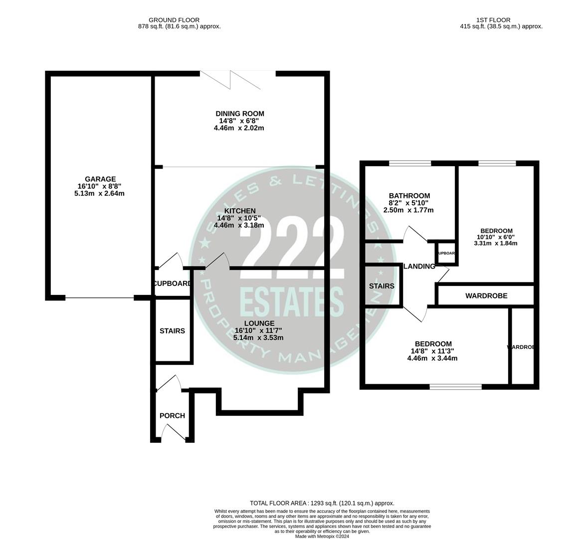 Floorplans For Braemar Close Fearnhead