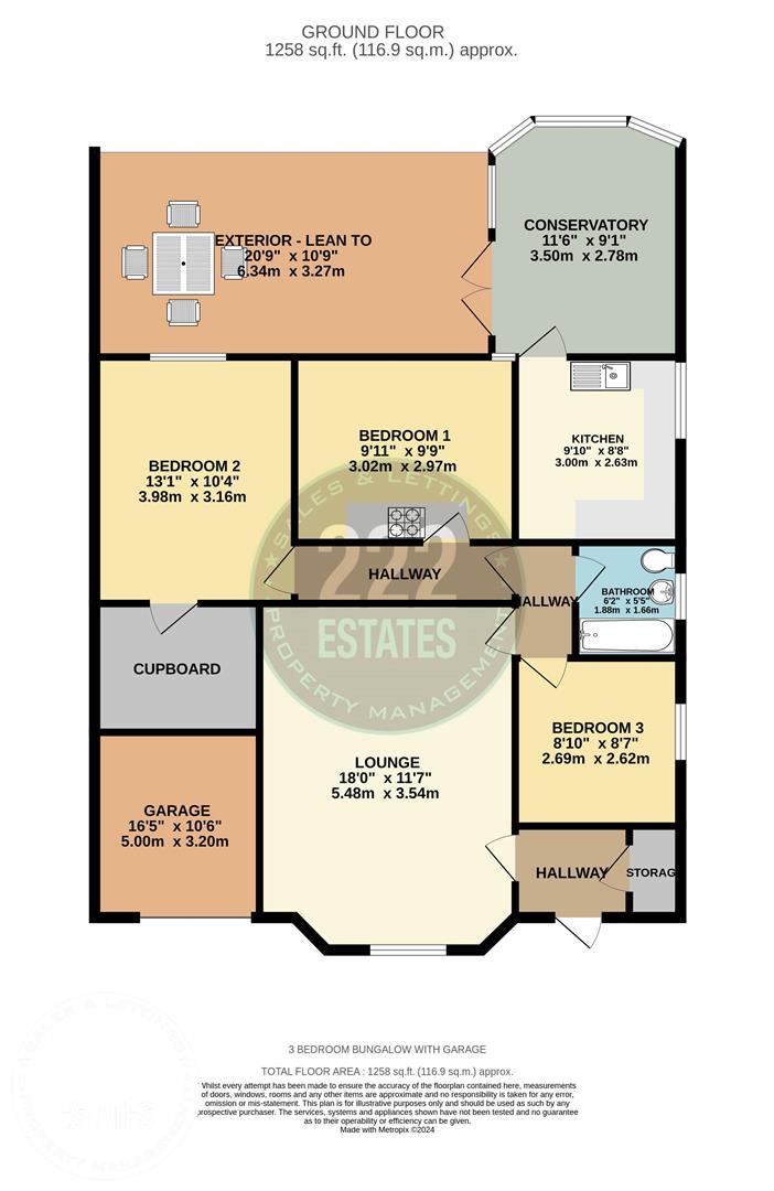 Floorplans For Colne Road Burtonwood