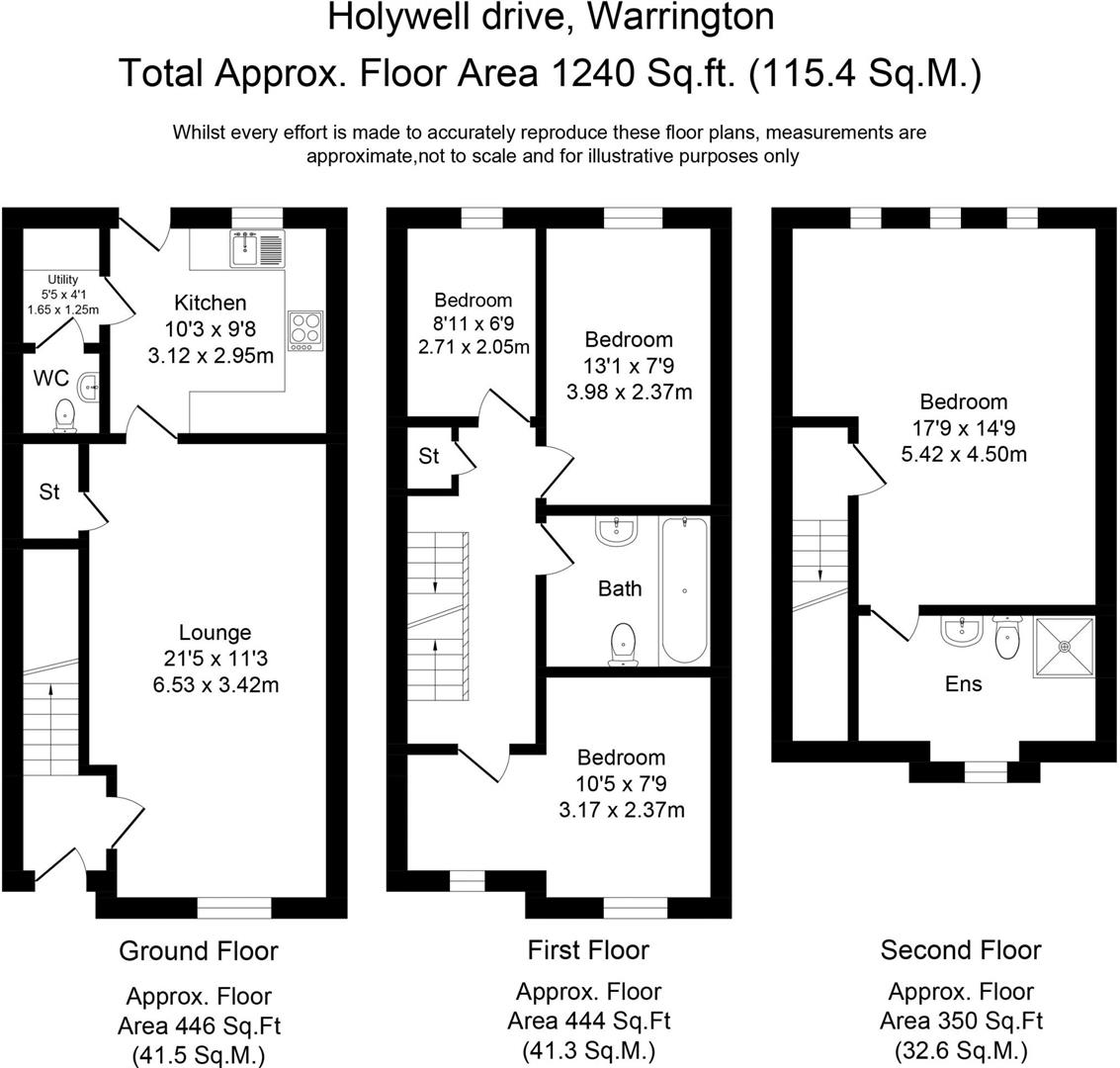 Floorplans For Holywell Drive