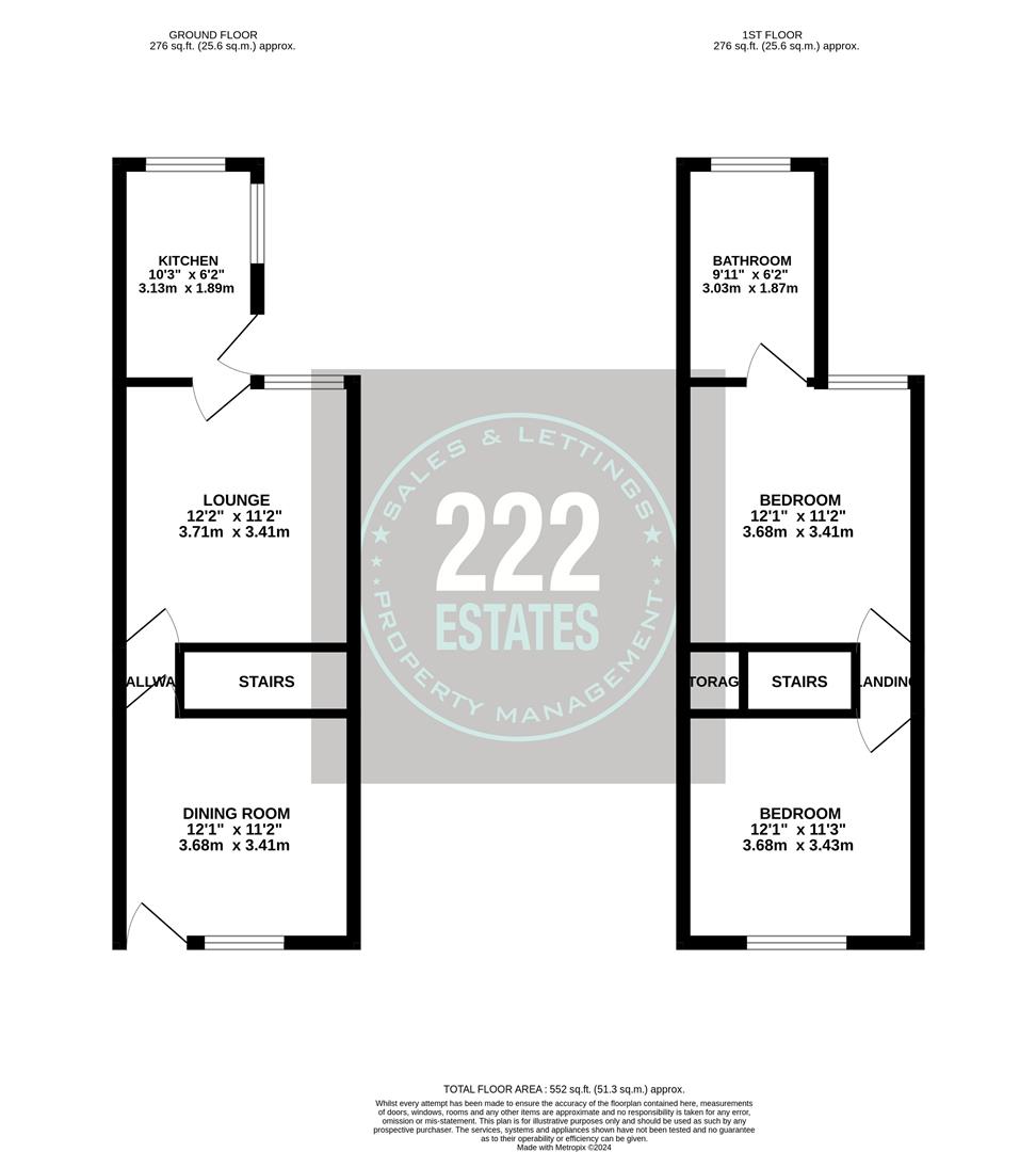 Floorplans For Algernon Street