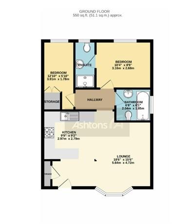 Floorplans For Kiveton Walk, Battersby Lane, Warrington