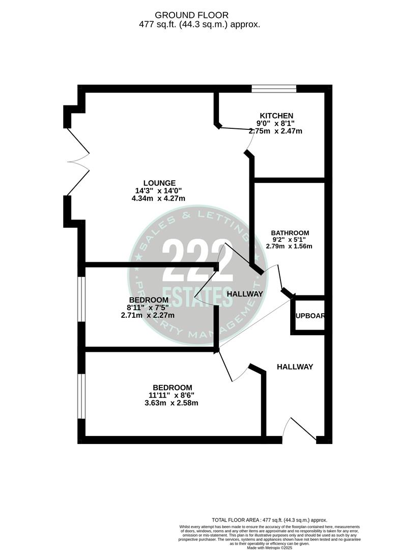 Floorplans For Poppyfields, Sankey Bridges