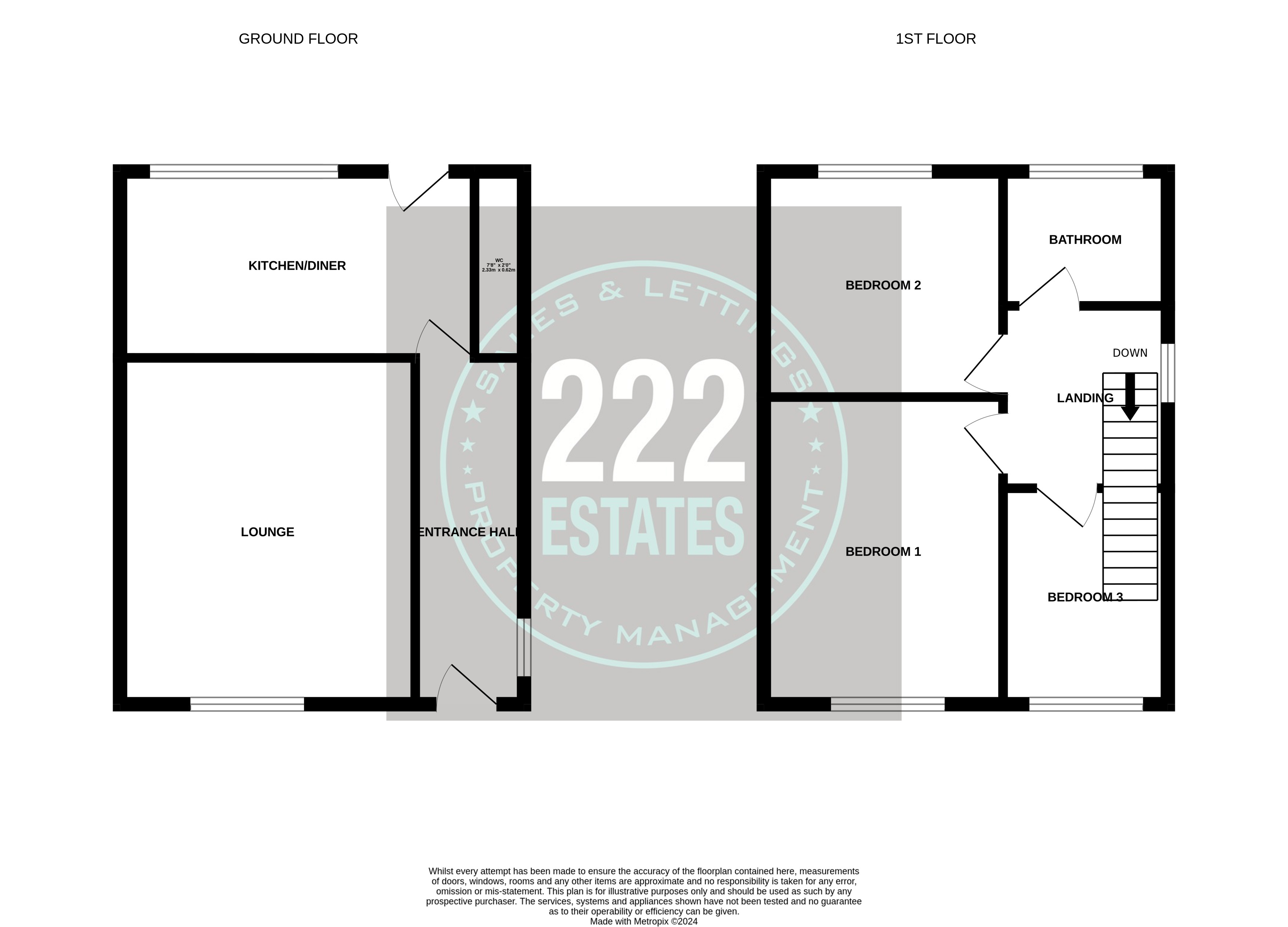 Floorplans For Rixton Avenue Warrington WA5 0AT