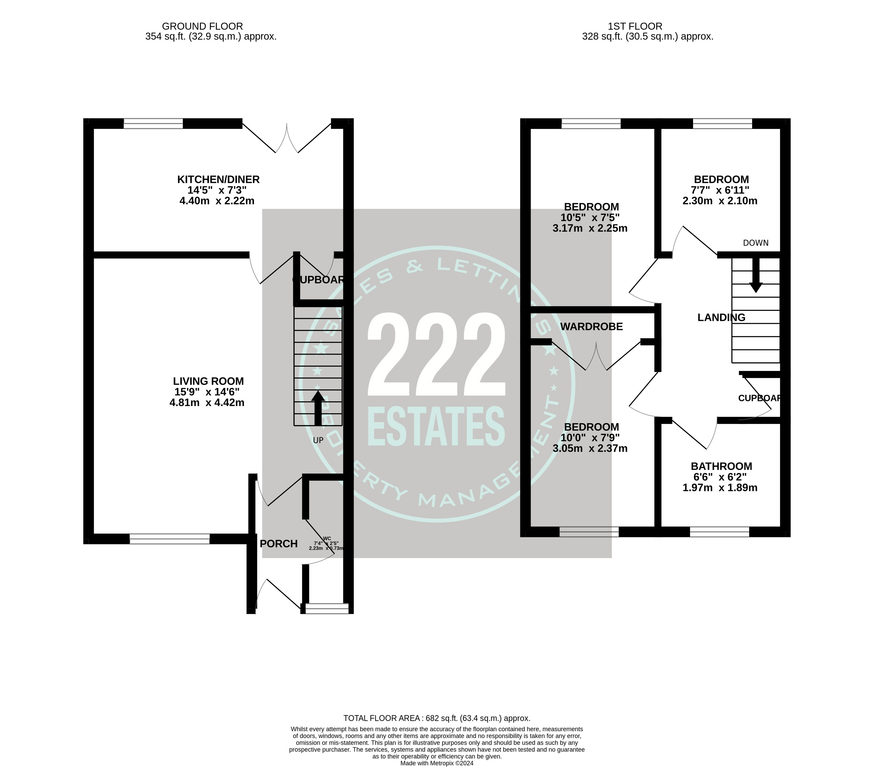 Floorplans For Regency Square Warrington WA5 0EB